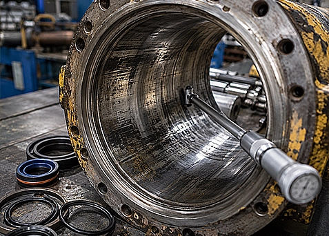 Wear affecting internal diameter
