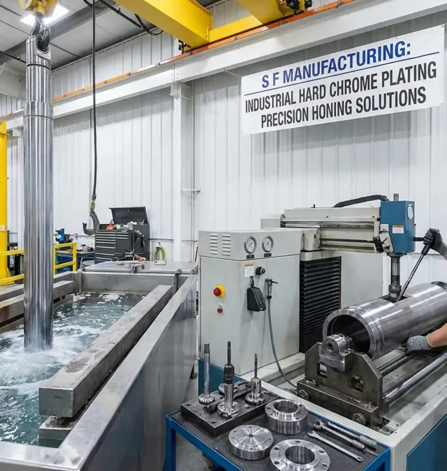 Industrial Hard Chrome Plating or Industrial Honing: Which Service Does Your Equipment Need?